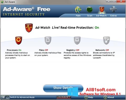 Képernyőkép Ad-Aware Windows 8.1