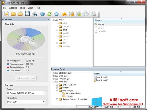 Képernyőkép Astroburn Lite Windows 8.1