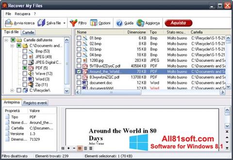 Képernyőkép Recover My Files Windows 8.1