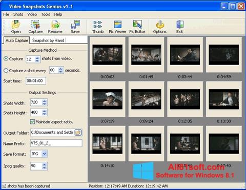 Képernyőkép SnapShot Windows 8.1