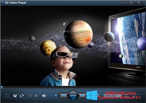 Képernyőkép 3D Video Player Windows 8.1