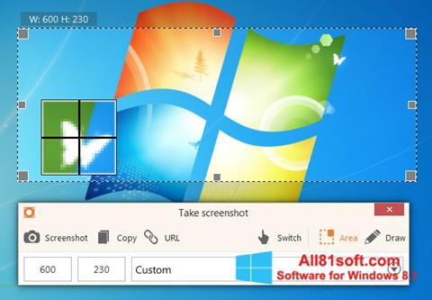 Képernyőkép ScreenShot Windows 8.1
