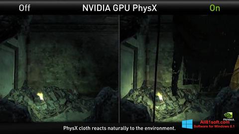 Képernyőkép NVIDIA PhysX Windows 8.1