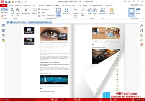 Képernyőkép Soda PDF Windows 8.1