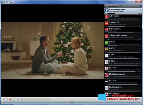 Képernyőkép IP-TV Player Windows 8.1