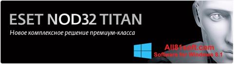 Képernyőkép ESET NOD32 Titan Windows 8.1