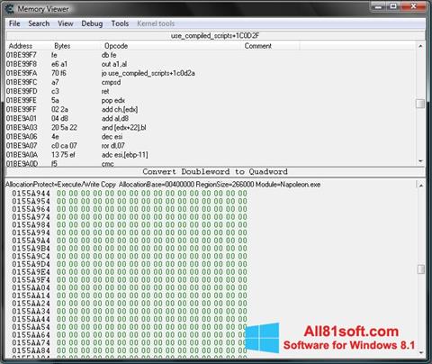 Képernyőkép Cheat Engine Windows 8.1