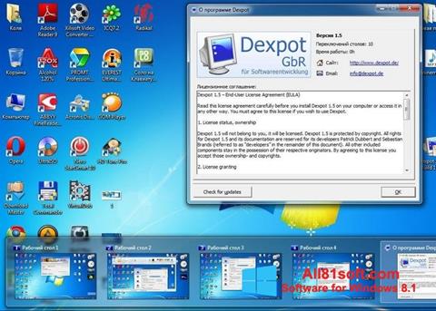 Képernyőkép Dexpot Windows 8.1