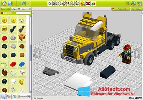 Képernyőkép LEGO Digital Designer Windows 8.1