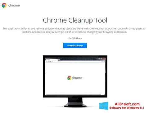 Képernyőkép Chrome Cleanup Tool Windows 8.1