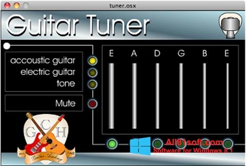 Képernyőkép Guitar Tuner Windows 8.1