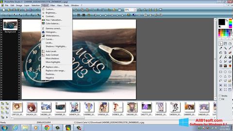 Képernyőkép PhotoFiltre Studio X Windows 8.1
