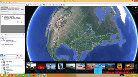 Képernyőkép Google Earth Pro Windows 8.1