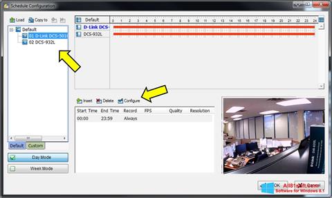 Képernyőkép D-ViewCam Windows 8.1