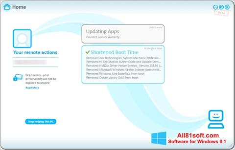 Képernyőkép Soluto Windows 8.1