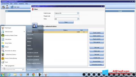 Képernyőkép MyHotspot Windows 8.1
