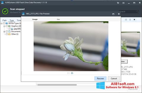 Képernyőkép USB Flash Drive Recovery Windows 8.1