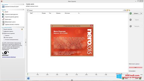 Képernyőkép Nero Express Windows 8.1