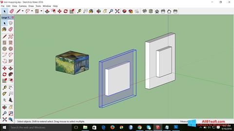 Képernyőkép SketchUp Make Windows 8.1