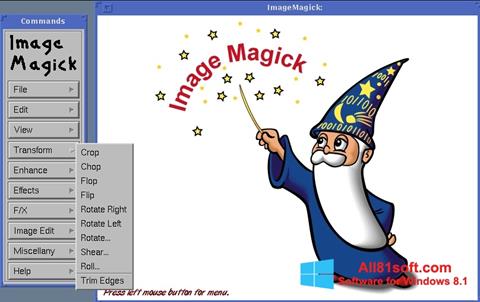 Képernyőkép ImageMagick Windows 8.1
